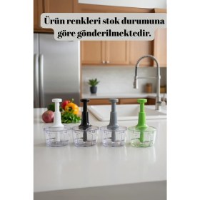 Resim Depa Basmali El Rondosu Sebze Meyve Doğrayıcı 2,5 Lt 2 Parça 