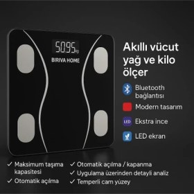 Resim Biriva Yağ Ölçerli Akıllı Tartı 