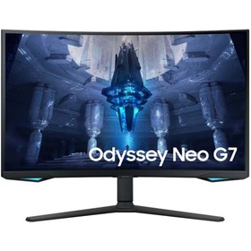 Resim Samsung 32" LS32BG750NPXUF 1Ms(GTG) 165Hz 4K CURVED GAMING MONITOR 