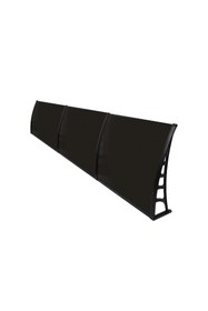 Resim Genel Markalar Crocus Kapı Pencere Üstü Pratik Sundurma 80x360 Cm - Siyah 