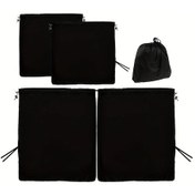 Resim Dashanshop Universal Car Perde 3lü Set Siyah Oto Güneşlik Cam Panjur Yolculuk Uyku Koruma 