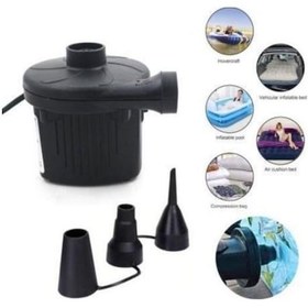 Resim Elektrikli Hava Pompası Şişme Yatak Havuz Vakumlu Poşet Pompası(ARAÇ ÇAKMAKLIK GİRİŞİNDE ÇALIŞIR)888 