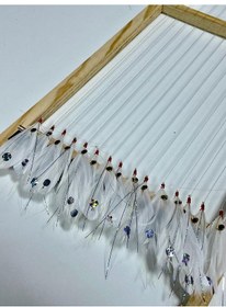 Resim Palamut Çaparisi - Beyaz Tüy Hologram 