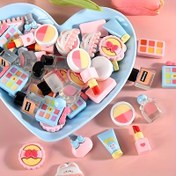 Resim 10 adet NADD KÖYÜ Akrilik Reçine Sahte Makyaj Süsleri, DIY Ev Dekoru, Anahtarlıklar, Telefon Kılıfları ve Saç Tokaları için Çok Amaçlı Takı Aksesuarları, Takı Sergileme, NADD KÖYÜ 