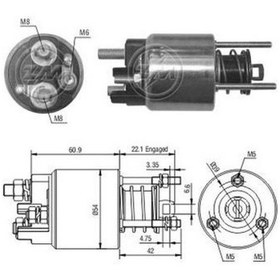 Resim Zm 12v Marş Otomatiği Marellı Tipi Kmm Benzinli 