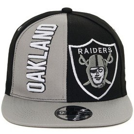 Resim Berellini Oakland Raıders Hip-hop Şapka Özel Kolleksiyon Siyah - Gri 