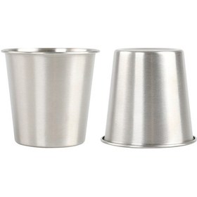 Resim Aotu 2 Adet Açık Kamp Piknik Su Bardağı 304 Paslanmaz Çelik Bira Kahve Kupa Fda Sertifikası Yok, Bpa İçermez Diğer 