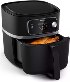Resim Philips Airfryer 7000 Serisi HD9880\u002F90 Combi XXL Connected 8.3 lt Yağsız Fritöz 