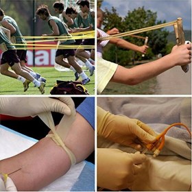 Resim Dünya Magnet Dünya 2 Metre Serum Lastiği, 5-8mm Turnike Dren Lastiği, Doğal Lateks, Yüksek Esneklik 
