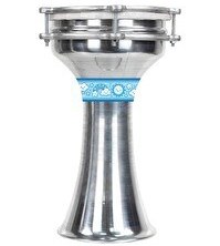 Resim Midex DBK-02BL Çocuklar İçin 2 Numara Alüminyum Darbuka Seti 33 x 18 CM 