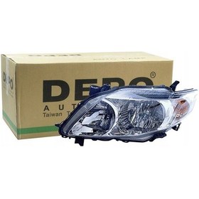 Resim Ön Sol Far Lambası Toyota Corolla Uyumlu 2008-2009 Depo 