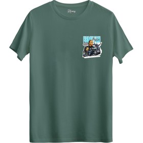 Resim L.Hamilton - Regular T-Shirt - L / Yeşil 