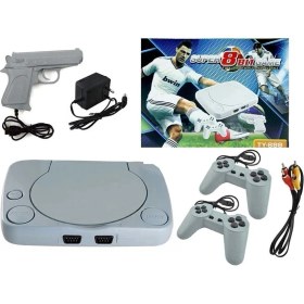 Resim Super 8 Bit Tv Game Yeni Version Retro Televizyon Atarisi Tabanca Tüplü Tv De Çalışır 