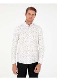 Resim Pierre Cardin Erkek Gri Gömlek Desenli 50298182-vr024 Gri 