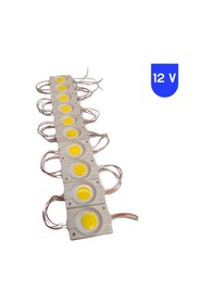 Resim 200 Adet 12 Volt 2.4 Watt Kare Günışığı Cob Led Modül Ip65 1 Paket 