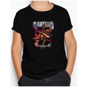 Resim Pantera Cowboys From Hell Siyah Çocuk Tişört Siyah 