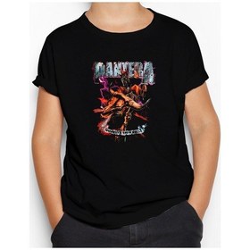 Resim Pantera Cowboys From Hell Siyah Çocuk Tişört Siyah 