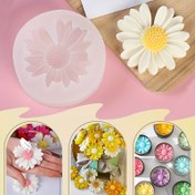 Resim 4 Adet 3D Krizantem Silikon Kalıplar Aromaterapi Mumları, Sabun ve Epoksi Reçine El Sanatları için - Canlı Çiçek Desenli Dayanıklı Ev Dekorasyon Kalıpları, Kolay Çıkarma & Yeniden Kullanılabilir Yaratıcı Projeler için, Sabun Yapım Malzemeleri | Kolay Çıkartma Materyali, Sabun Kalıpları 