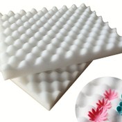 Resim 2 adet Döndürme Kurutma ve Şekillendirme Pişirme Kek Araçları Fondant Köpük Ped - Şeker Çiçeği, Çikolata ve Kauçuk Hamuru için Kuru Çiçek Sünger Matları - Şekillendirme ve Kurutma için Restoran Mutfak Pişirme Araçları 