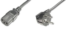 Resim Bc-Pwr-Sch-C13-018 Beek Güç Kablosu, Schuko-C13, 1,8 Metre, 10A 250V, Siyah Renk, H05W F1.0X3 04+82 