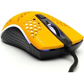 Resim Rush RM02 RGB Aydınlatmalı 1600 DPI Gaming Oyuncu Mouse 
