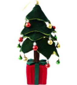 Resim Suntek Yapay Yılbaşı Ağacı Kumaş Masa Üstü Yükseklik-40-cm 