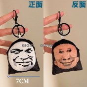 Resim Silver1 Karikatür Küçük Hediye Peluş Bebek Kolye Anahtarlık Çanta Kolye Aksesuarları (Yurt Dışından) 