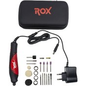 Resim Rox 0093 Mini Hobi Gravür Makinası 25 Parça Aksesuarlı 