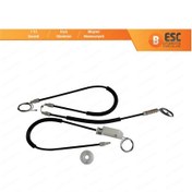 Resim Mercedes SL R230 2001-2012 Convertible İçin Sağ Cam Kriko Seti 