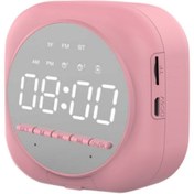 Resim ALLY Q12 Bluetooth Hoparlör FM Radyo Dijital Masa Saati Alarm Uyandırma Aynı Gün,Hızlı Kargo !!