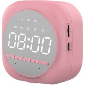 Resim ALLY Q12 Bluetooth Hoparlör FM Radyo Dijital Masa Saati Alarm Uyandırma Aynı Gün,Hızlı Kargo !!