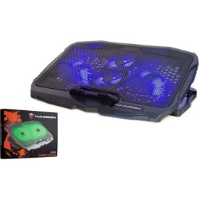 Resim Hadron HR2008 Notebook Soğutucu Ledli 4 Fanlı Yükseklik Kademeli 
