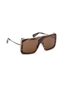 Resim Maxmara Mm0119 62e Kadın Güneş Gözlüğü Kahverengi 