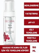 Resim Decubal face wash hassas ve kuru ciltler için yüz temizleme köpüğü 150 ml 
