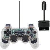 Resim Kablolu Sony Ps2 Denetleyici Mando Için Ps2/ps2 Joystick Playstation 2 Için T Beyaz 