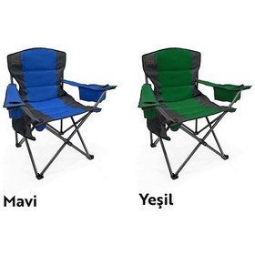 Resim Madfox Echo Katlanır Kamp Sandalyesi Mavi 
