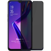 Resim Microsonic Oppo F9 / F9 Pro Privacy 5d Gizlilik Filtreli Cam Ekran Koruyucu Siyah Microsonic