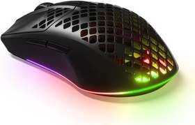 Resim STEELSERIES AEROX 3 WİRELESS ONYX GAMİNG MOUSE SİYAH 