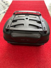 Resim 45 Litre Motosiklet Sırtlıklı+ped Full Topcase Çanta Siyah 