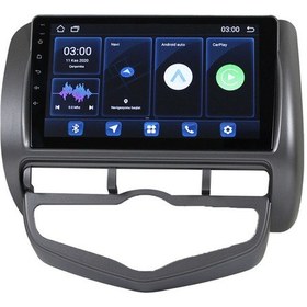 Resim Honda Jazz/city 2004/2008 Digital Klima 9 İnç 8-128 Pro Model Qled Ekran 9" 