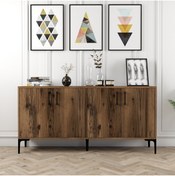 Resim Variant Mobilya Kiev 160cm Konsol - Ceviz / Ceviz 