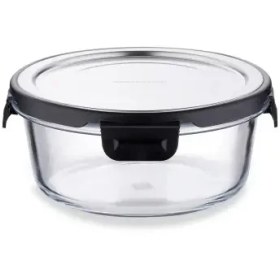 Resim Korkmaz Freska Round Cam Saklama Kabı 400 Ml A5627 