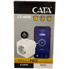 Resim Cata Akıllı Wifi Priz Ct-4010 