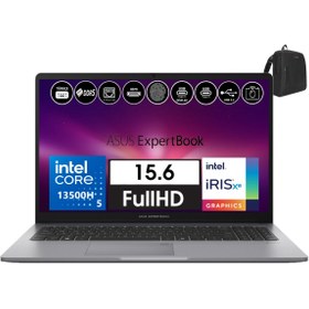 Resim Asus Expertbook P1 P1503 Intel Core I5-13500H 8gb Ddr5 4tb SSD Freedos 15.6 Fhd Taşınabilir Bilgisayar EXP1503CVAI58512S0D05+ZETTAÇANTA 