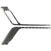 Resim Araba Karbon Fiber Ön Kapı Kolu Lexus Rx300 / 270 / 200t / 450h 2016-2019 İçin Dekoratif Bir Etiket, Sağ Sürücü 1 Adet 