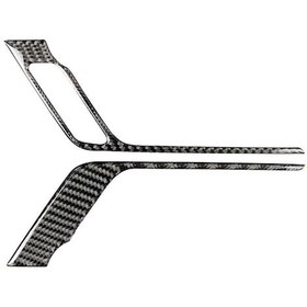 Resim Araba Karbon Fiber Ön Kapı Kolu Lexus Rx300 / 270 / 200t / 450h 2016-2019 İçin Dekoratif Bir Etiket, Sağ Sürücü 1 Adet 