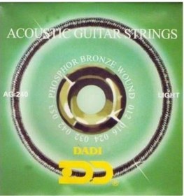Resim Dadi Ag240 Akustik Teli - 6 Adet Bir Takım Tel 
