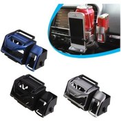 Resim Createtech Tutucu Sd-1012 Mavi Fonksiyonlu Çöp Kutusu 2'li Paket Araç İçin 1 Adet 