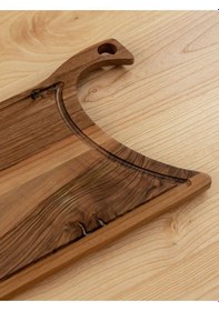 Resim Ahşap Satır Kesme & Sunum Tahtası 