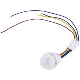 Resim 220V Mini Hareket PIR Sensörü - Otomatik Lamba Sensörü 